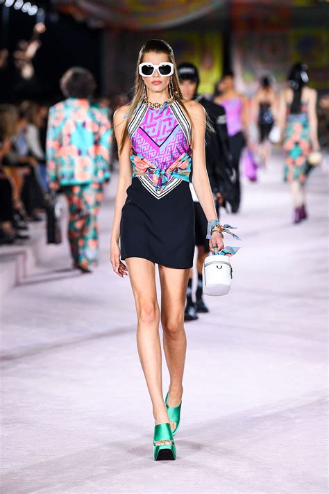 versace 2022 sfilata|versace spring summer 2022.